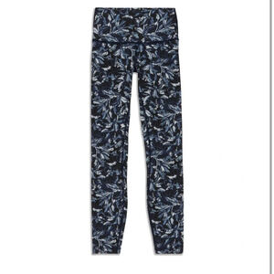 Lululemon Embellished Multi Wunder Under High Rise Cropped Legging, Women’s 4